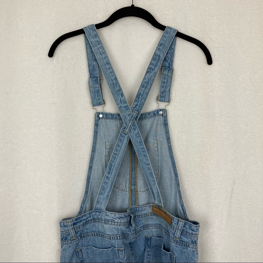 Blank Paige Women’s Distressed Denim Overalls sz Small - Picture 2 of 15